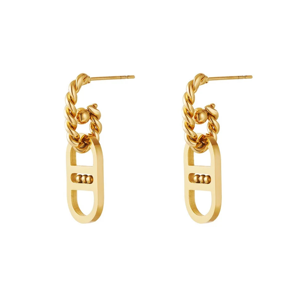 Earrings Double D