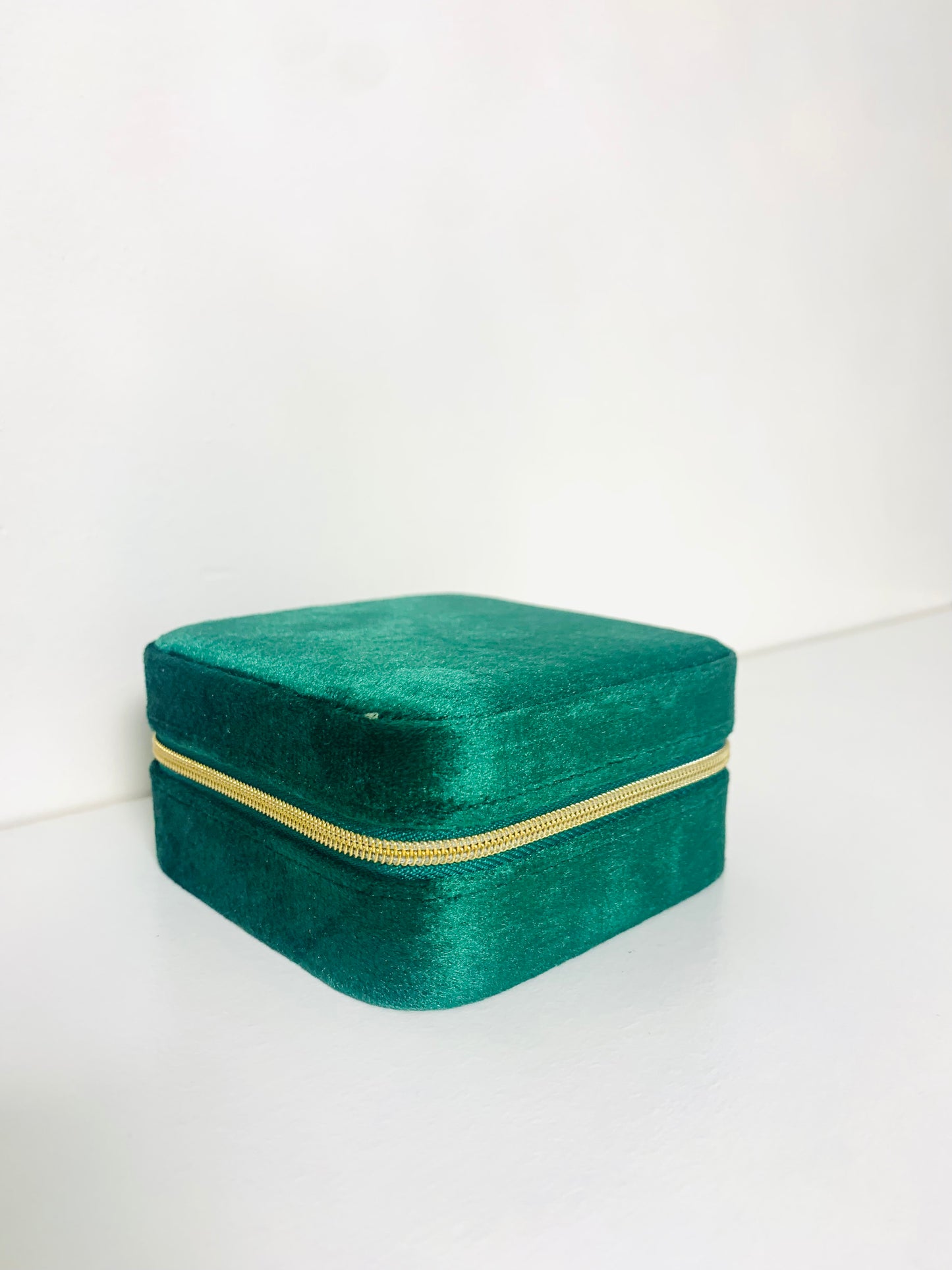 Travel Case Jewelry Green