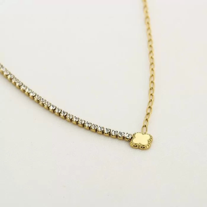 Ketting Clover Diamonds